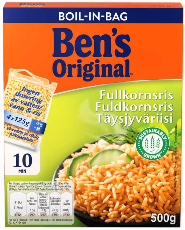 Ben's Original™ Boil in Bag Fullkornsris 500g
